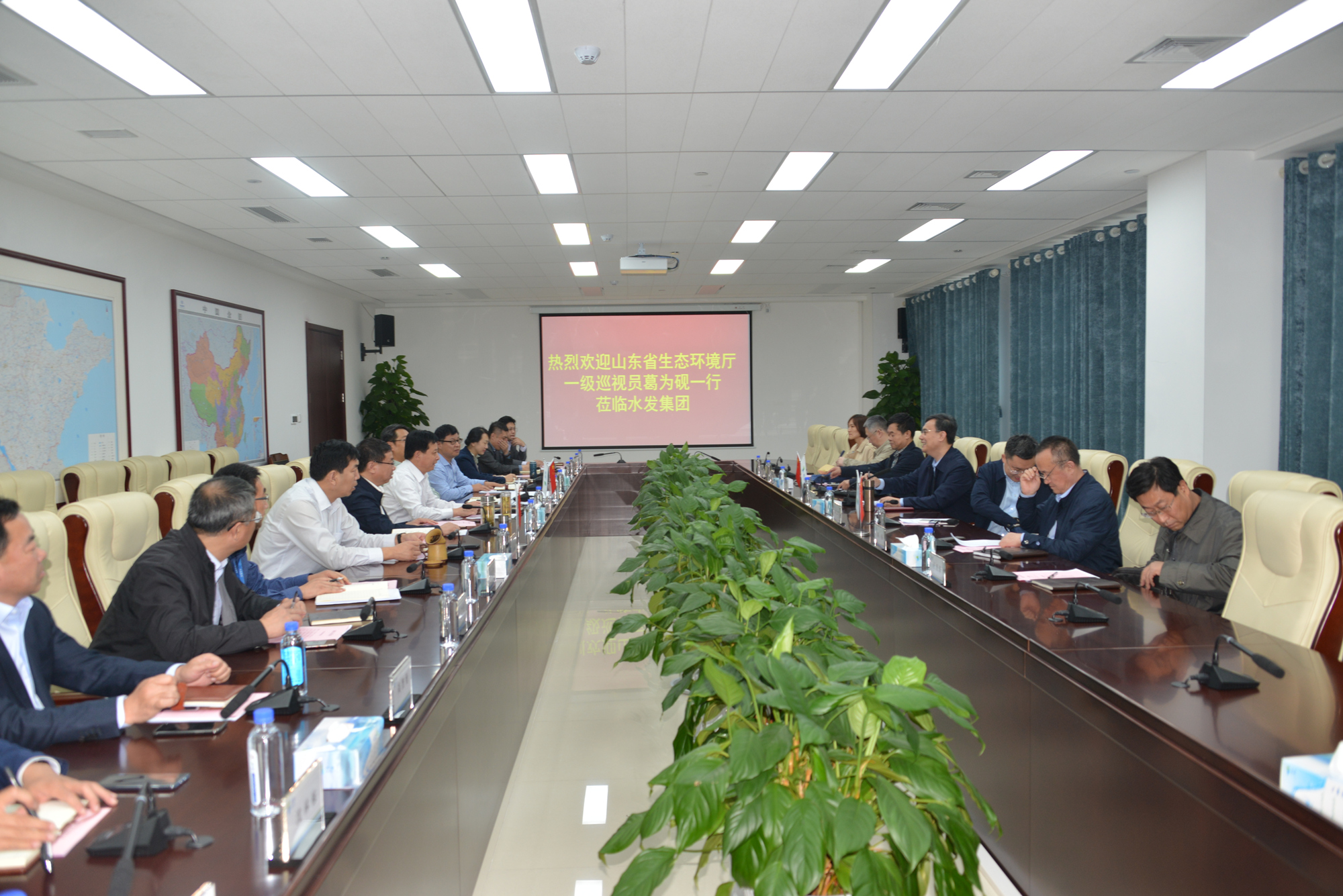 云南省生态环境厅一级巡视员葛为砚到访金年会集团调研指导